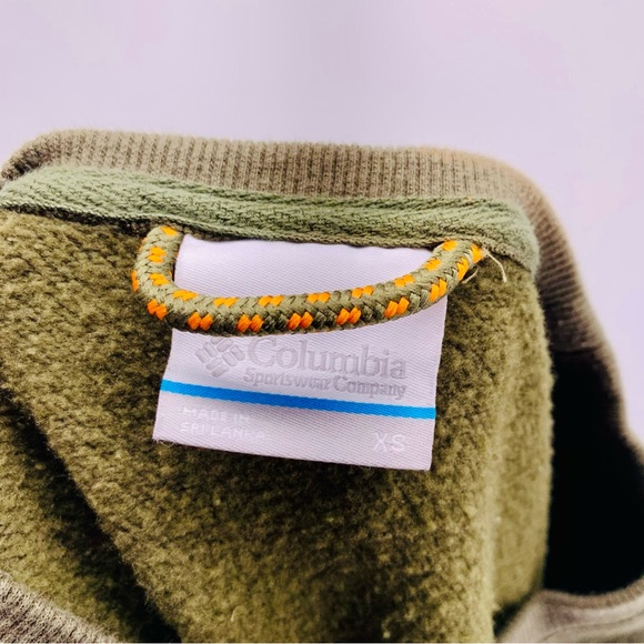 Columbia Cropped Crew Neck Sweatshirt Womens Size XS - Picture 3 of 7